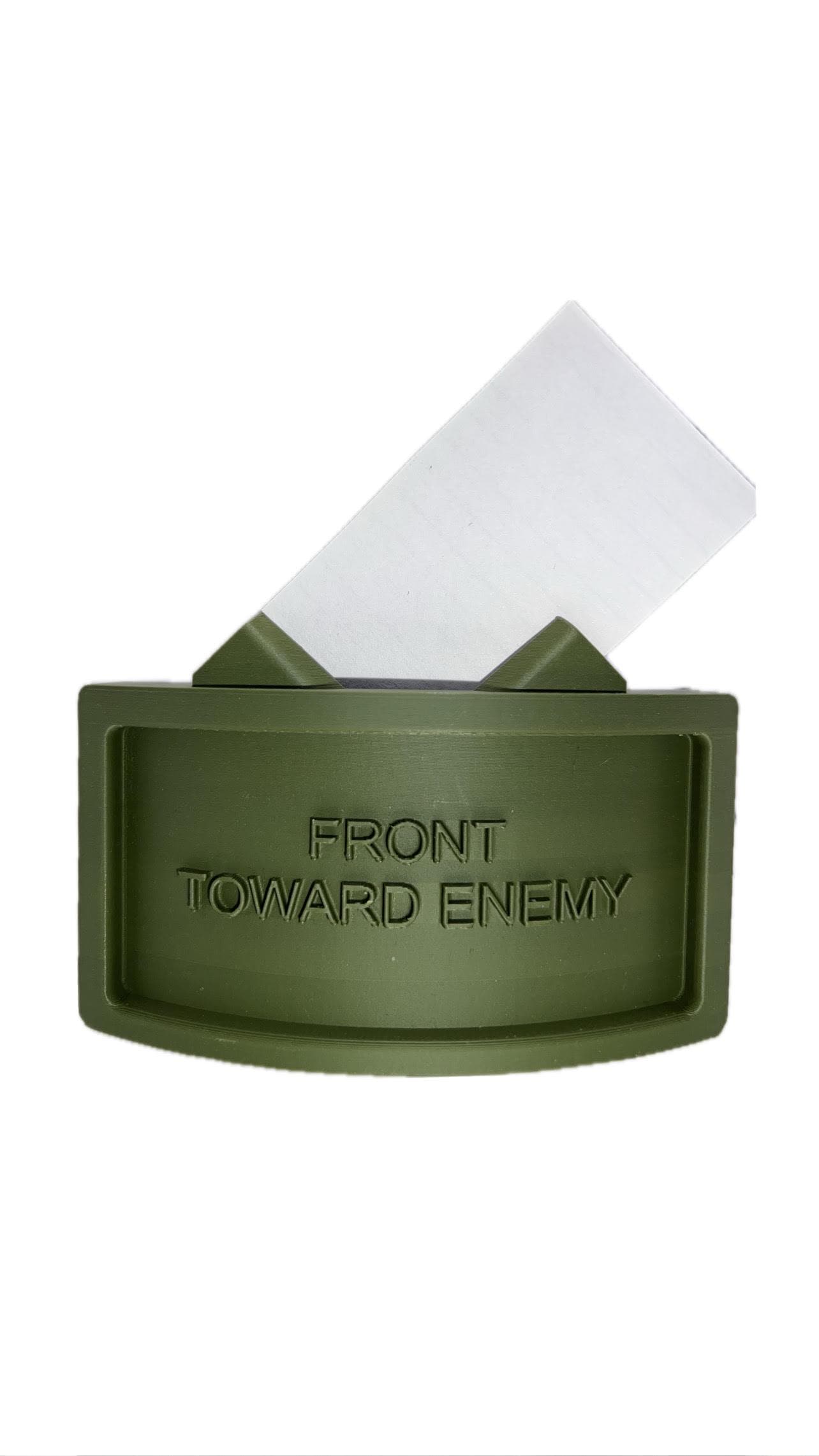 Claymore Mine Business Card Holder