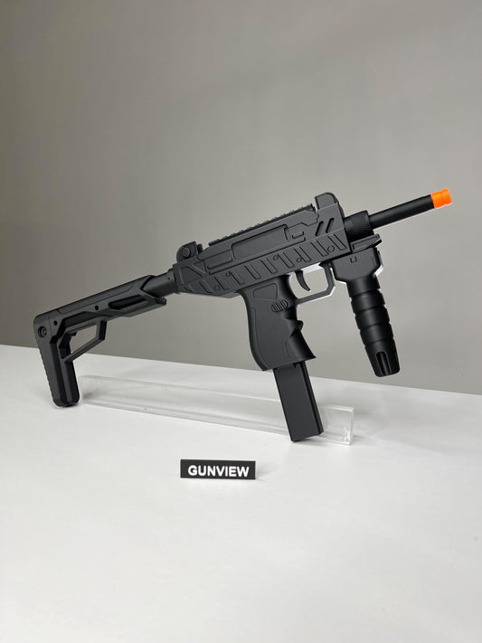 3D-Printed Tactical SMG Uzi Prop- Full-Size Static Display Model